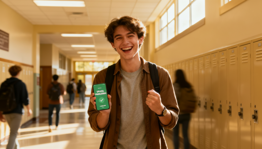 Student na fakultetu primio novac